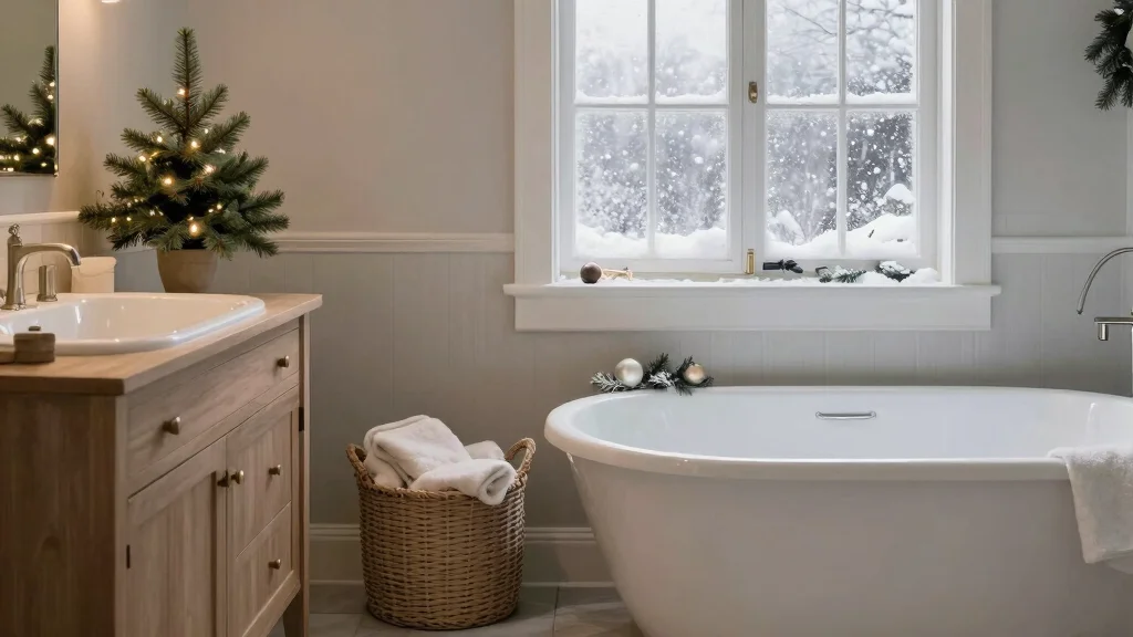 10 Bathroom Christmas Decor Ideas That Feel Cozy Not Cluttered