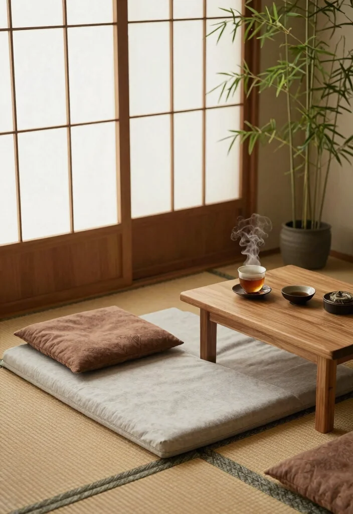 10 Floor Mattress Bedroom Ideas with a Modern Zen Feel 1 10 Floor Mattress Bedroom Ideas with a Modern Zen Feel 1. Cozy Japanese Style Nook 0