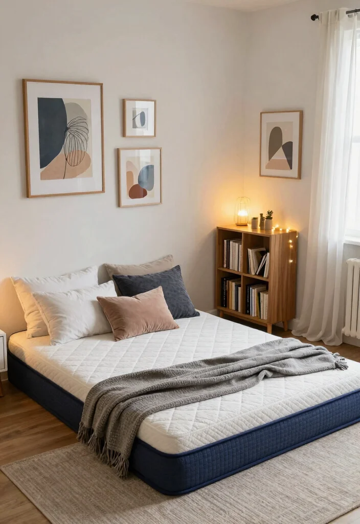 10 Floor Mattress Bedroom Ideas with a Modern Zen Feel 60 10 Floor Mattress Bedroom Ideas with a Modern Zen Feel 10. Personal Sanctuary 0