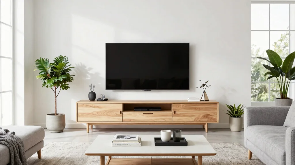 10 Hanging TV Living Room Ideas for a Clean Look