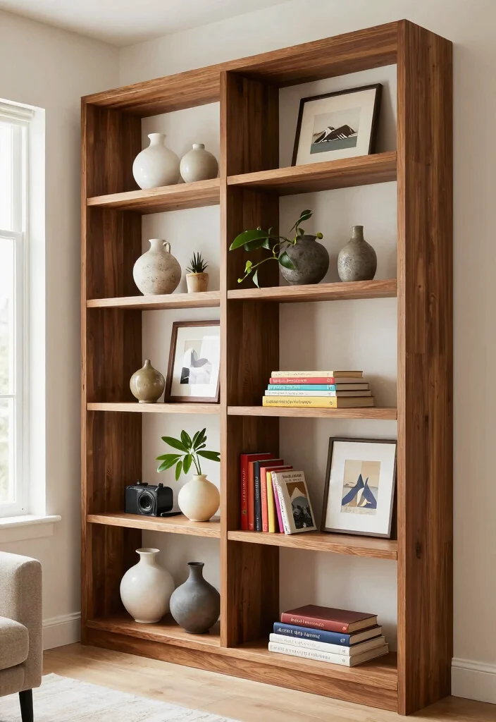 10 Living Room Alcove Ideas for Storage and Style 13 10 Living Room Alcove Ideas for Storage and Style 3. Decorative Alcove Shelving 0