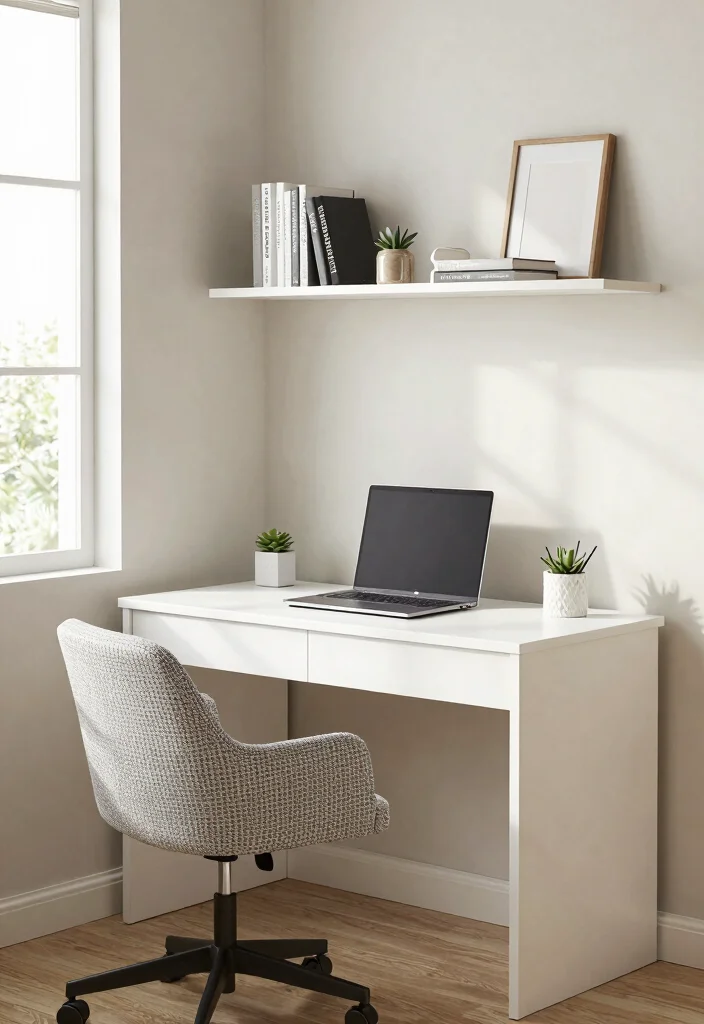 10 Living Room Alcove Ideas for Storage and Style 14 10 Living Room Alcove Ideas for Storage and Style 4. Corner Alcove Desk for a Workspace 0