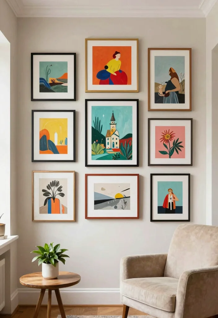 10 Living Room Alcove Ideas for Storage and Style 25 10 Living Room Alcove Ideas for Storage and Style 5. Alcove Gallery Wall 0