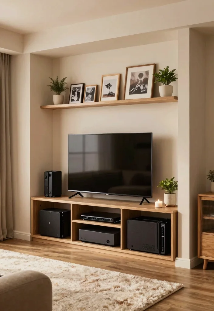 10 Living Room Alcove Ideas for Storage and Style 38 10 Living Room Alcove Ideas for Storage and Style 8. Alcove Media Center for Entertainment 0