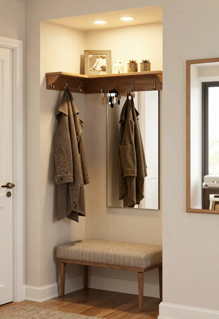 10 Living Room Alcove Ideas for Storage and Style 49 10 Living Room Alcove Ideas for Storage and Style 9. Alcove Entryway Organizer 0