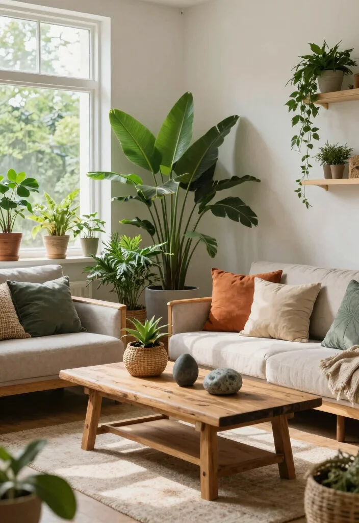 10 Mini Living Room Ideas for Very Small Spaces 10. Outdoor Elements 0