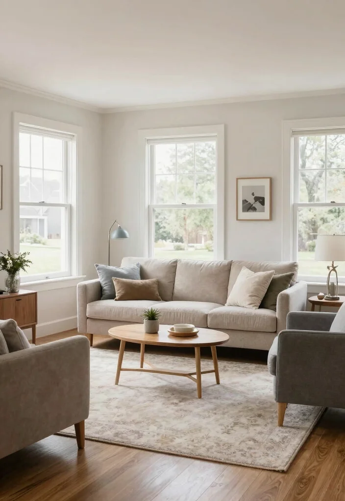 10 Mini Living Room Ideas for Very Small Spaces 6. Smart Furniture Arrangement 0