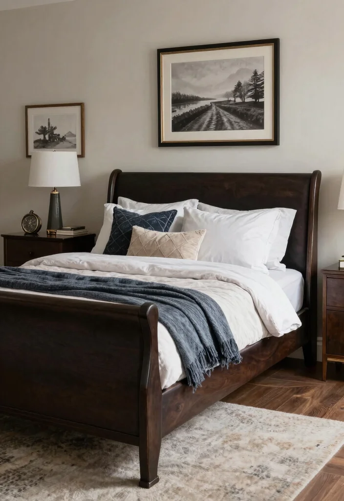 10 Sleigh Bed Bedroom Ideas with Classic Elegance Conclusion 0