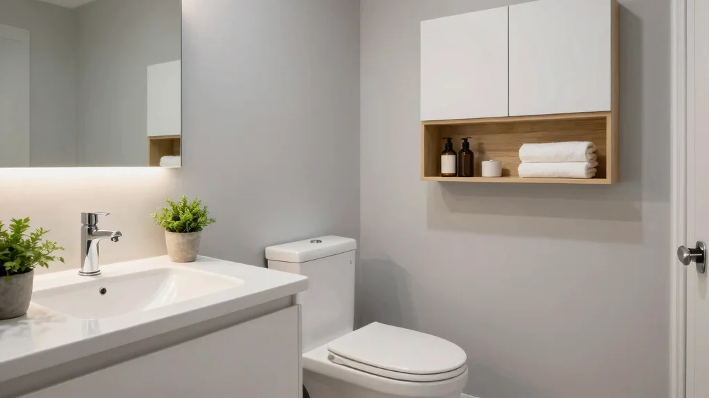 10 Small Bathroom Cabinet Ideas That Hide Clutter