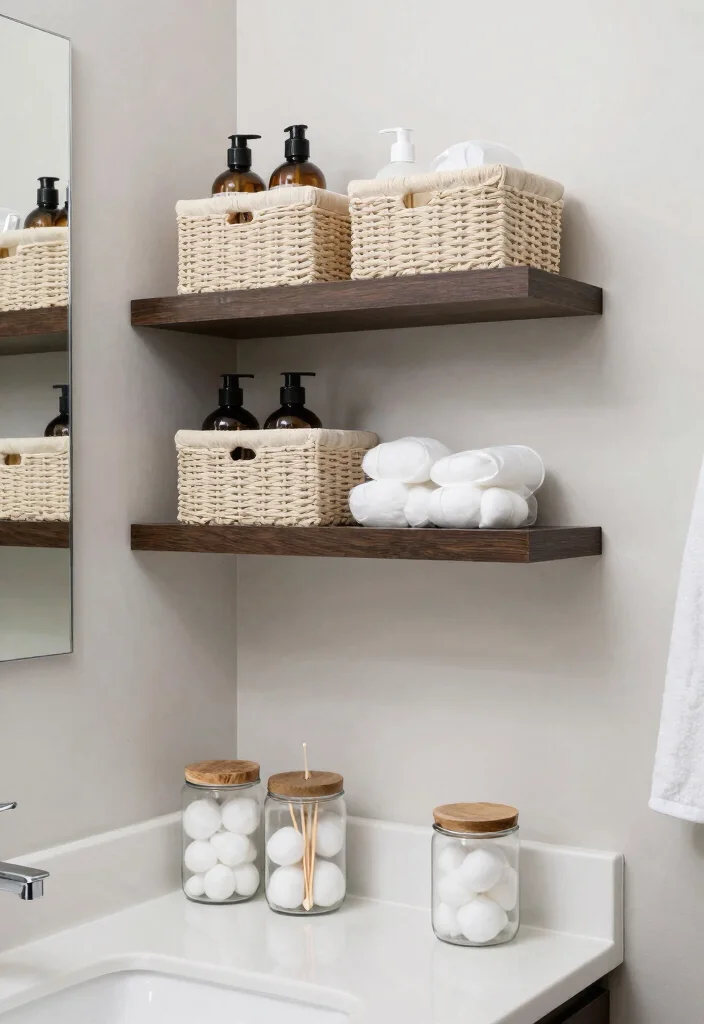 10 Small Pink Bathroom Ideas That Feel Chic Not Cute 7. Stylish Storage Solutions 0