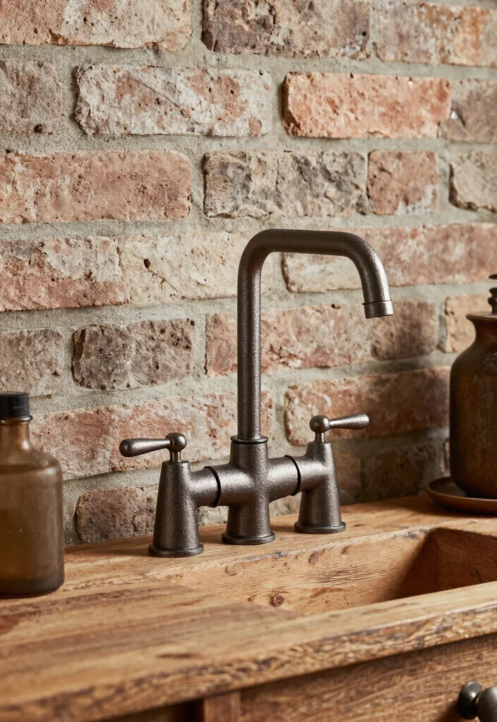 12 Bathroom Faucet Ideas Designers Use to Upgrade the Look 8. Industrial Style Faucets 0