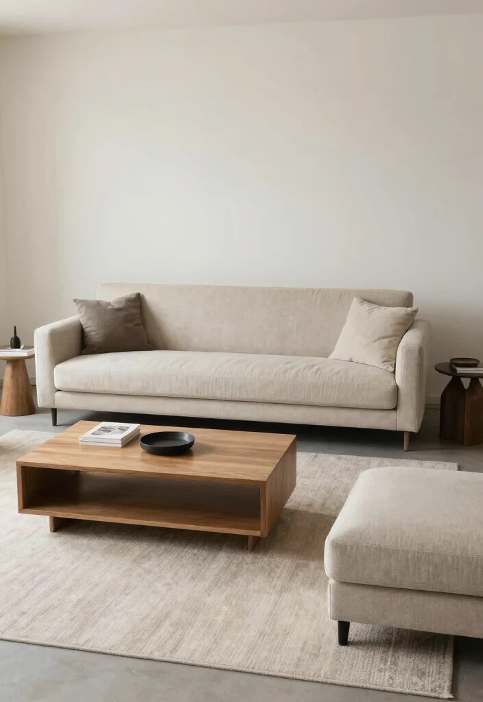 12 Beige Sofa Living Room Ideas That Feel Soft and Stylish 9. Functional Furniture Pieces 0