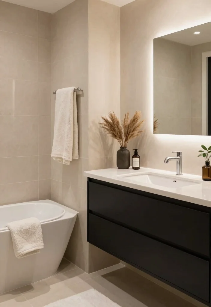 12 Beige and Black Bathroom Ideas That Feel Calm and Luxe Conclusion 0