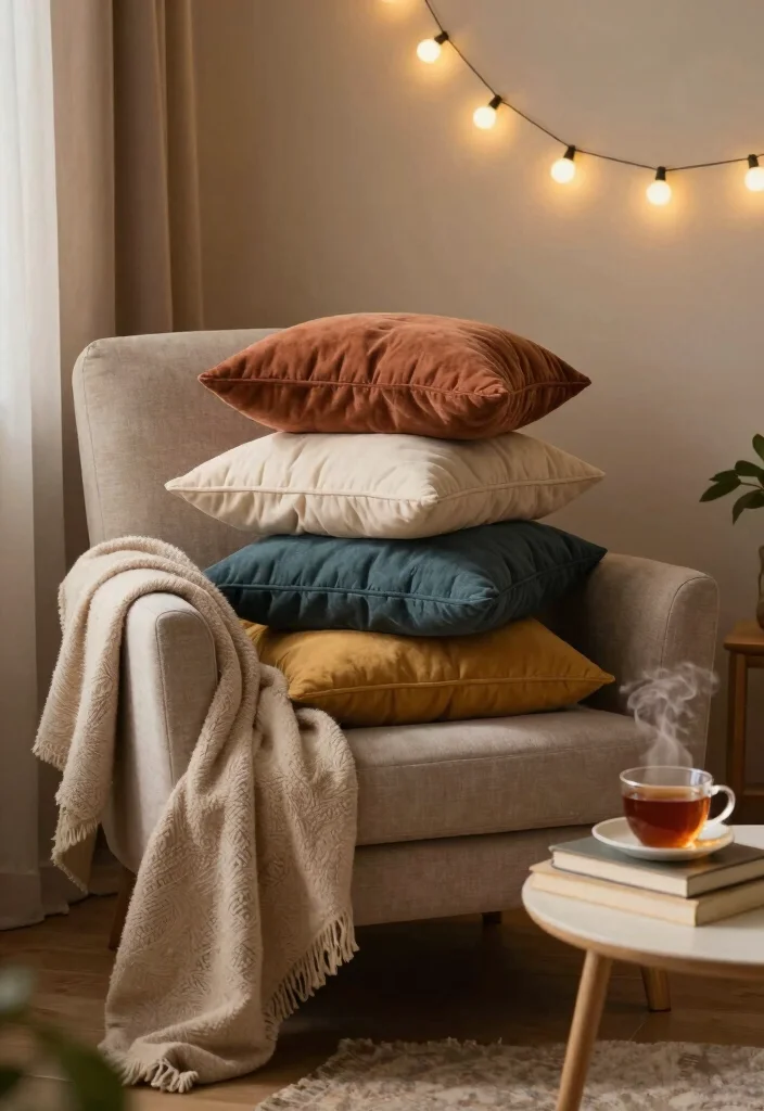 12 Boho Chic Living Room Ideas with Texture and Soul 11. Create Cozy Nooks 0