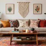 12 Boho Chic Living Room Ideas with Texture and Soul