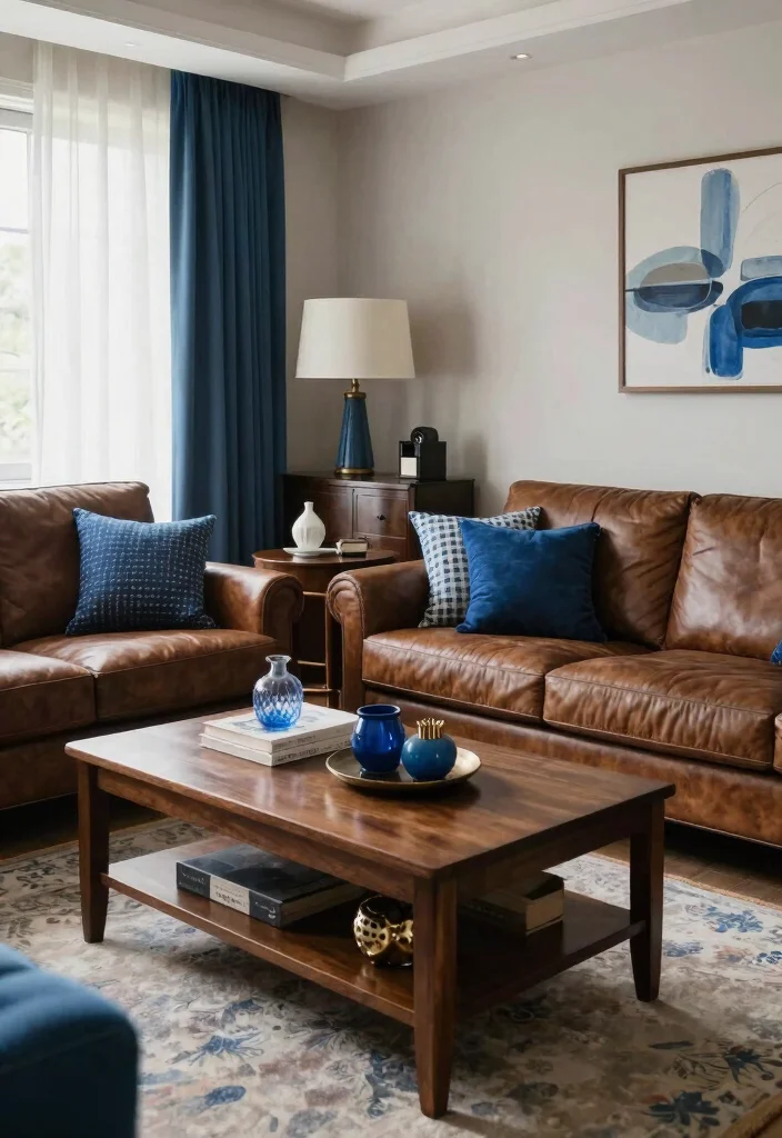 12 Brown and Blue Living Room Ideas with Rich Contrast Conclusion 0