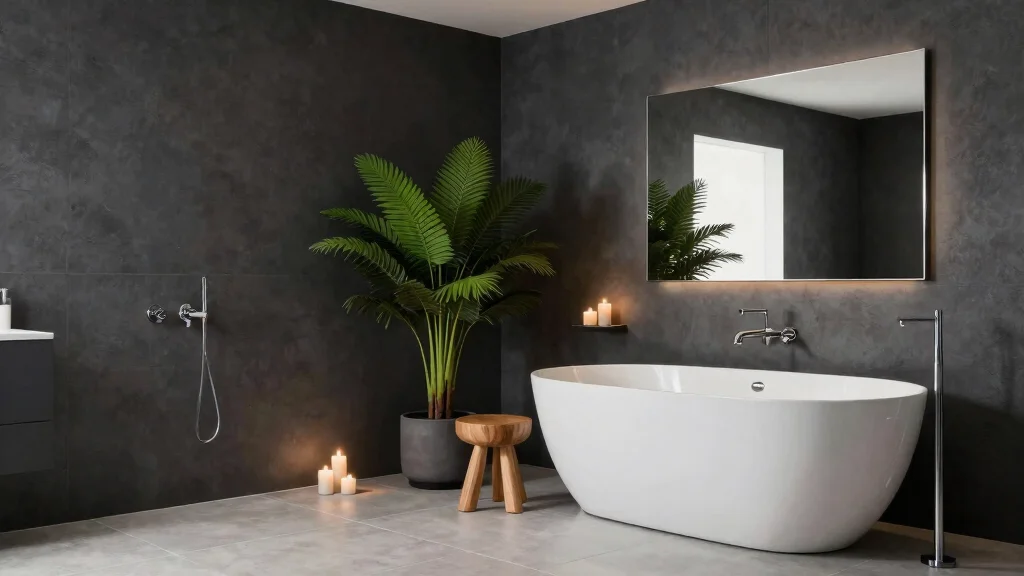 12 Dark Grey Bathroom Ideas with a Bold Modern Mood