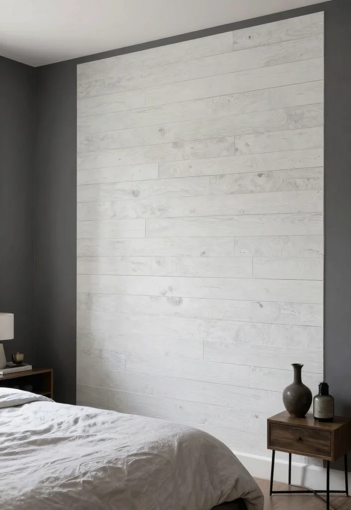 12 Dark Grey Bedroom Ideas with a Modern Edge 10. Textured Wall Finishes 0