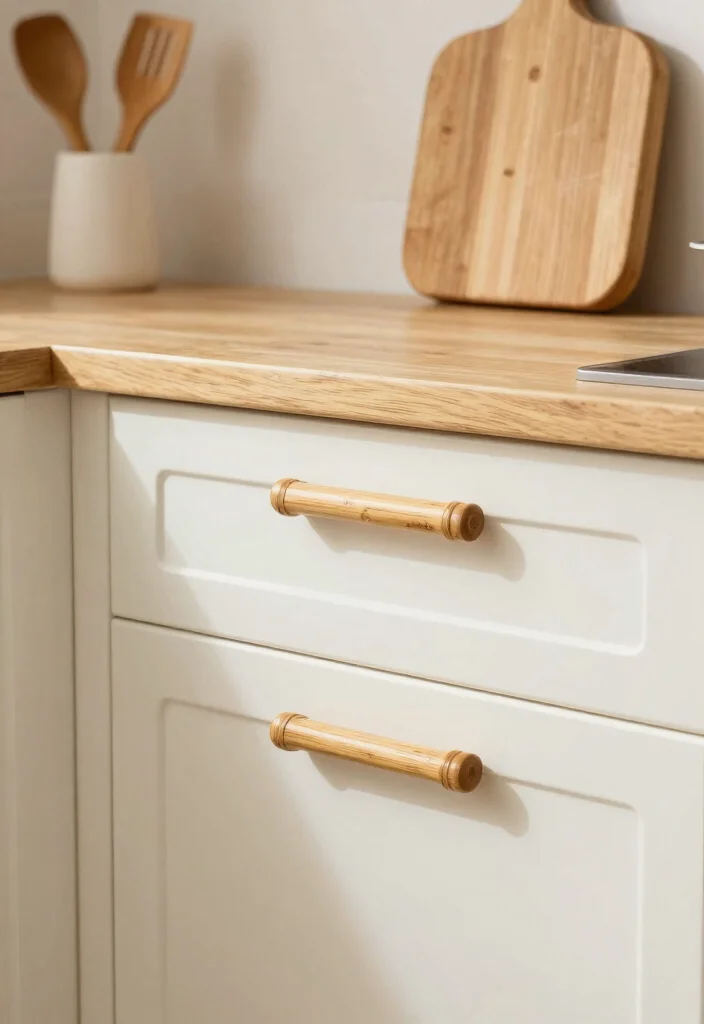 12 Kitchen Cabinet Handle Ideas That Instantly Upgrade Style 5. Bamboo Handles 0