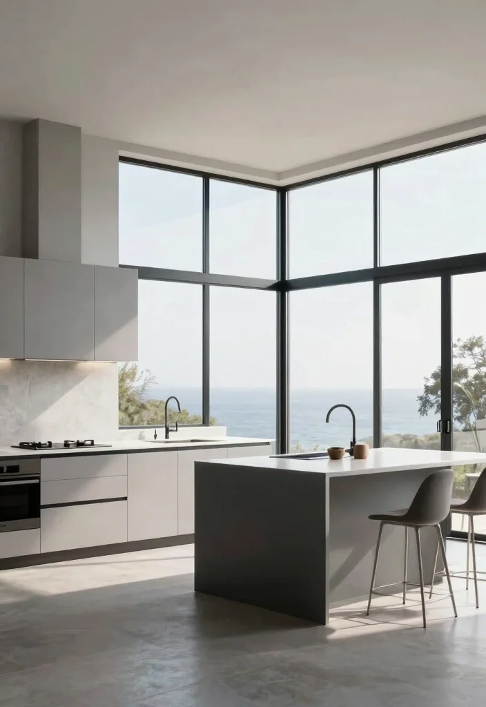 12 Kitchen Ideas with Windows That Maximize Light 6. Corner Windows for Unique Views 0