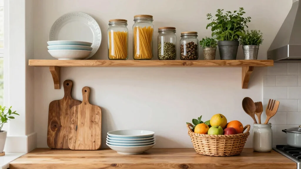 12 Kitchen Shelf Decor Ideas That Look Pinterest Perfect