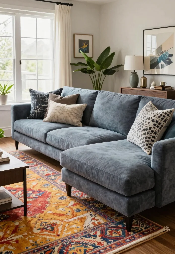 12 Living Room Seating Ideas for Flexible Layouts 4. Sectionals for the Win 0