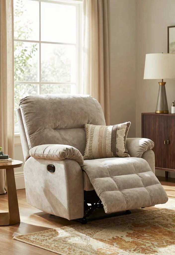 12 Living Room Seating Ideas for Flexible Layouts 8. Recliners for Ultimate Comfort 0