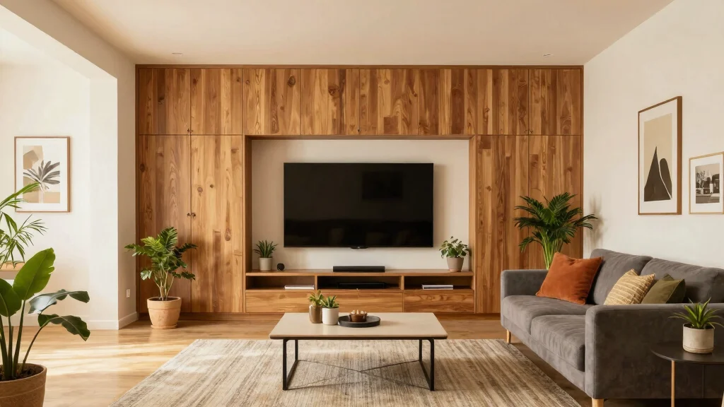 12 Living Room TV Ideas That Look Built In