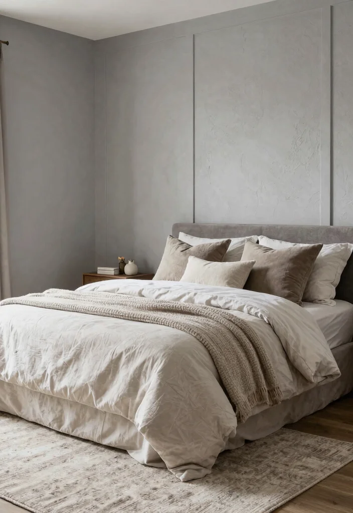 12 Men Bedroom Ideas That Look Clean Stylish and Calm 7. Textured Neutrals 0