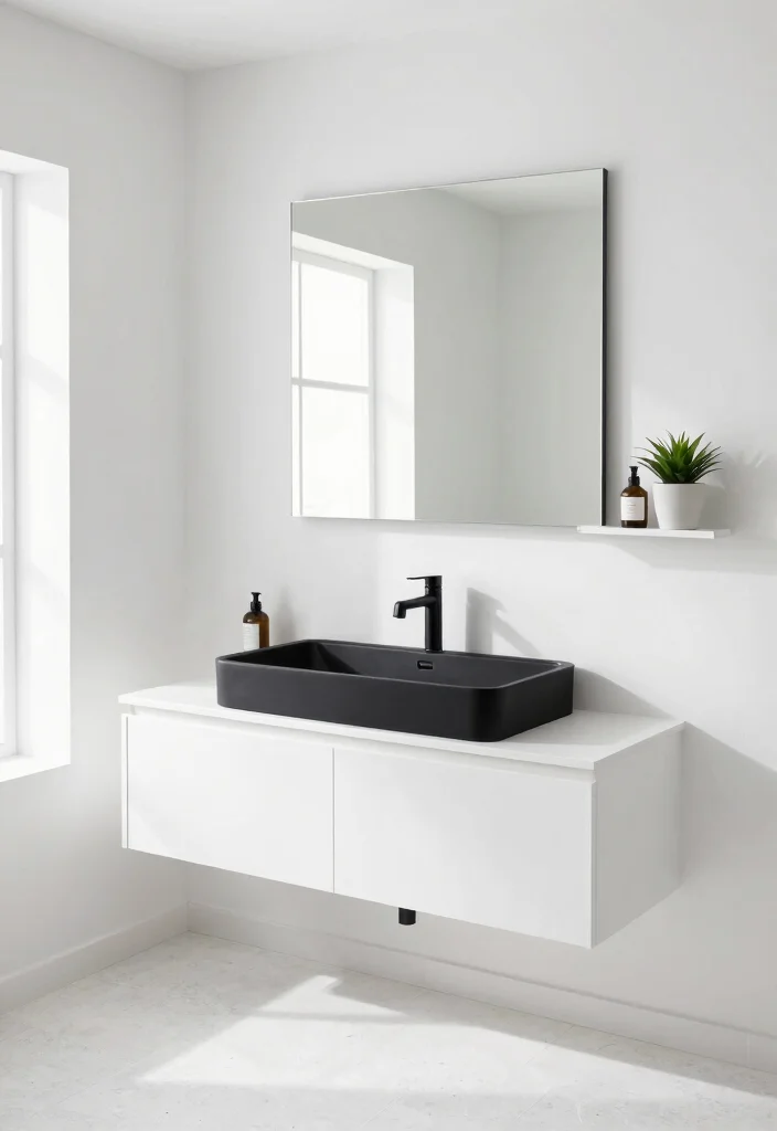 12 Mens Bathroom Ideas That Feel Sharp Clean and Grown 1. Crisp White Tones 0