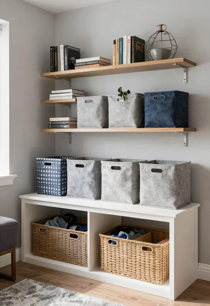 12 Older Boys Bedroom Ideas That Feel Cool and Grown 12. Smart Organization Solutions 0