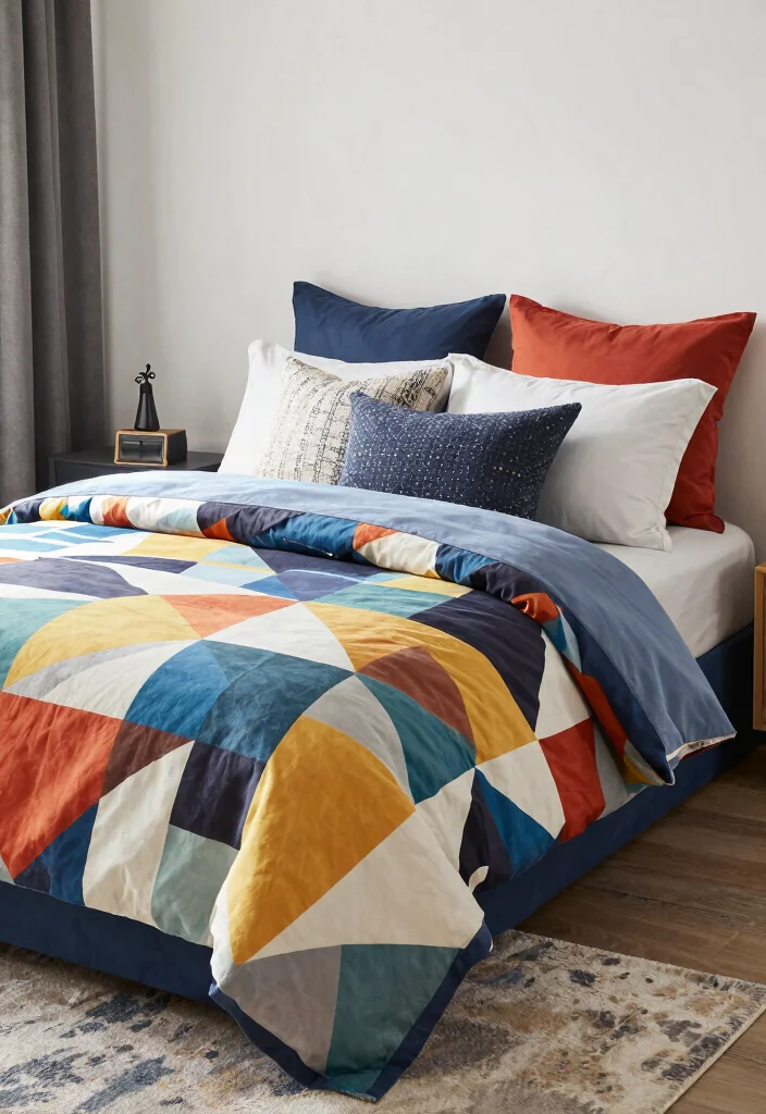 12 Older Boys Bedroom Ideas That Feel Cool and Grown 7. Personalized Bedding 0