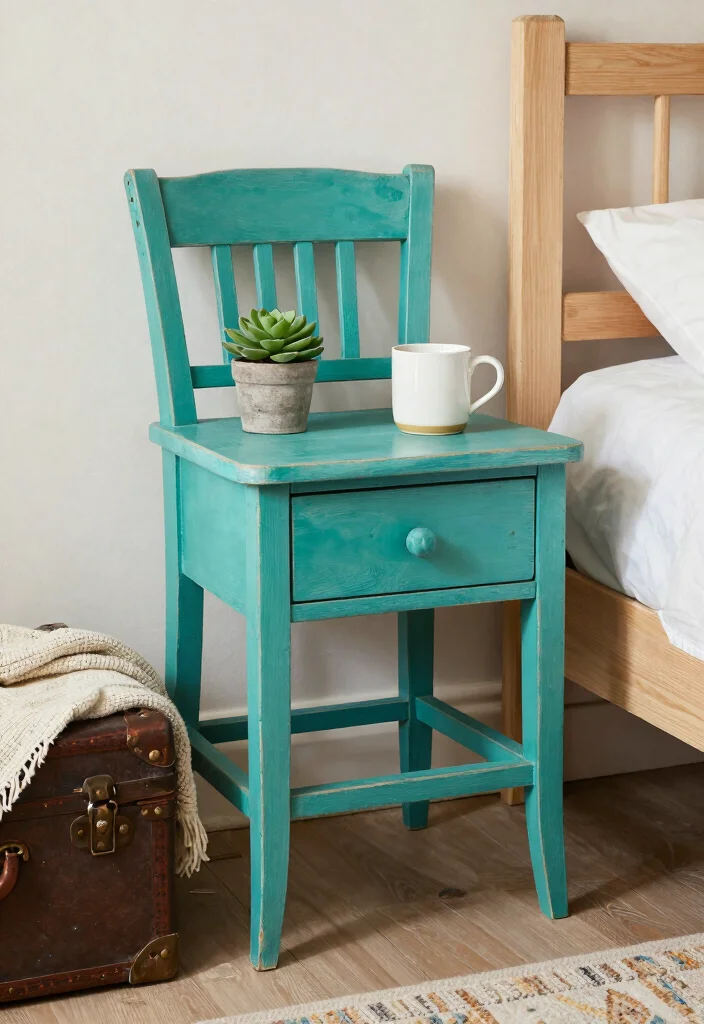 12 Small Bedroom Decor Ideas That Feel Thoughtfully Styled 1. Upcycled Furniture for Character 0