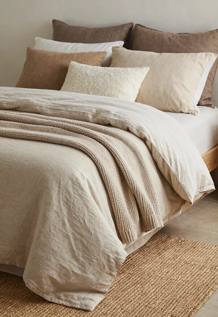 12 Small Bedroom Decor Ideas That Feel Thoughtfully Styled 2. Eco Friendly Textiles 0