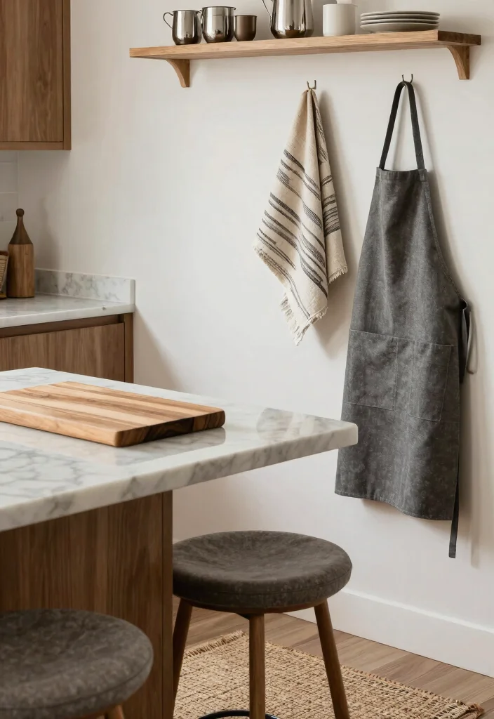 12 Small Kitchen Decor Ideas That Make a Big Visual Impact 10. Layer Textures 0