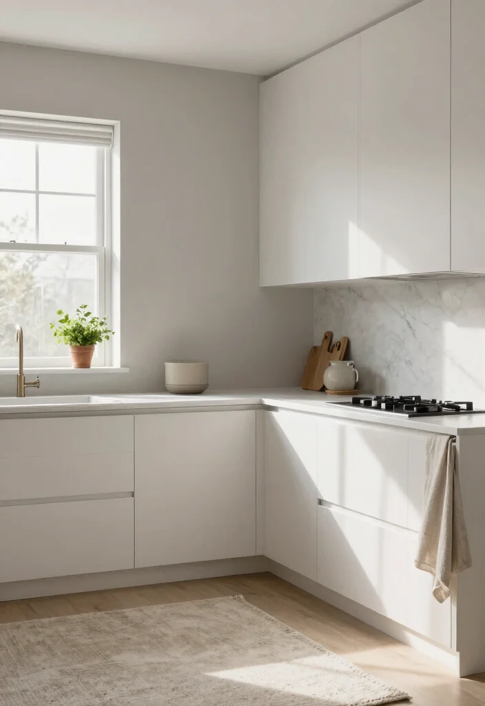 12 Small Kitchen Decor Ideas That Make a Big Visual Impact 5. Opt for a Neutral Color Palette 0