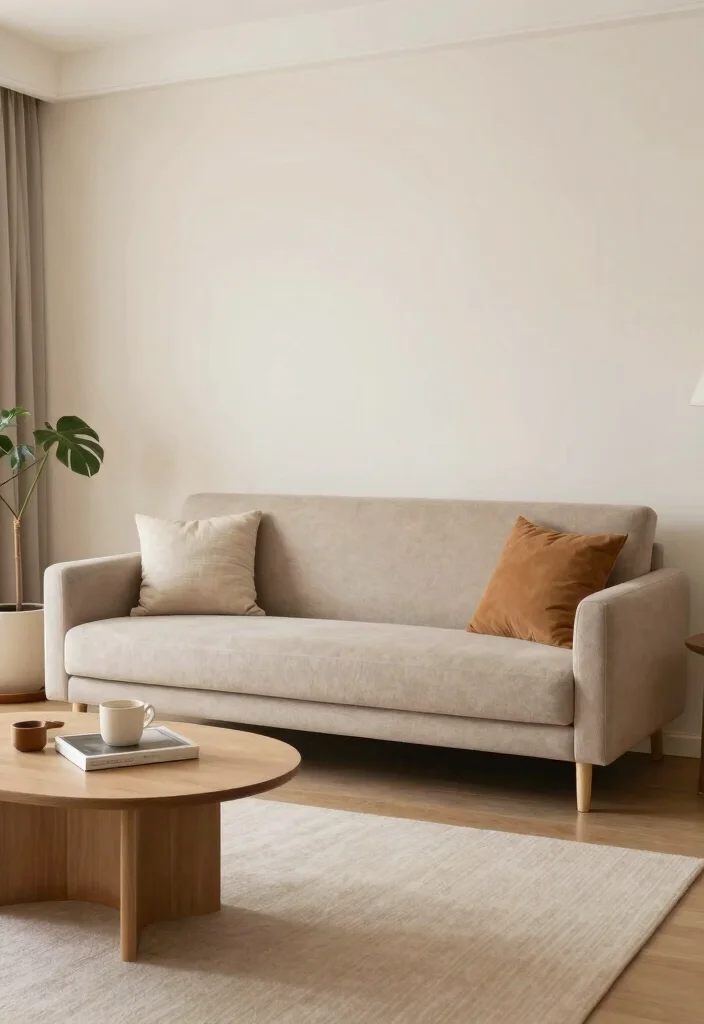 12 Small Modern Living Room Ideas That Feel Open 11. Cohesive Decor Style 0