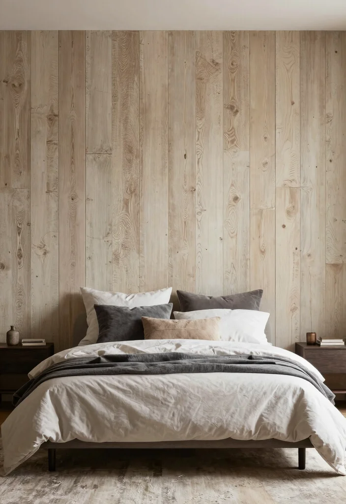 14 Bedroom Wall Ideas That Instantly Transform the Space 7. Textured Wall Panels 0