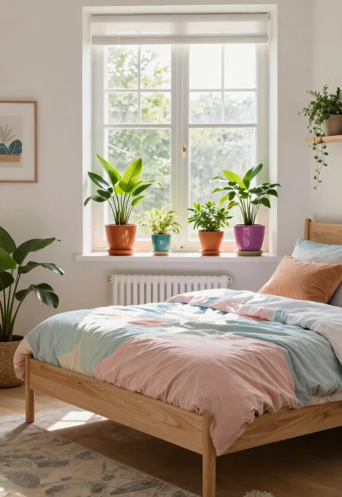 14 Colorful Bedroom Ideas That Feel Joyful Not Loud 10. Natural Elements 0