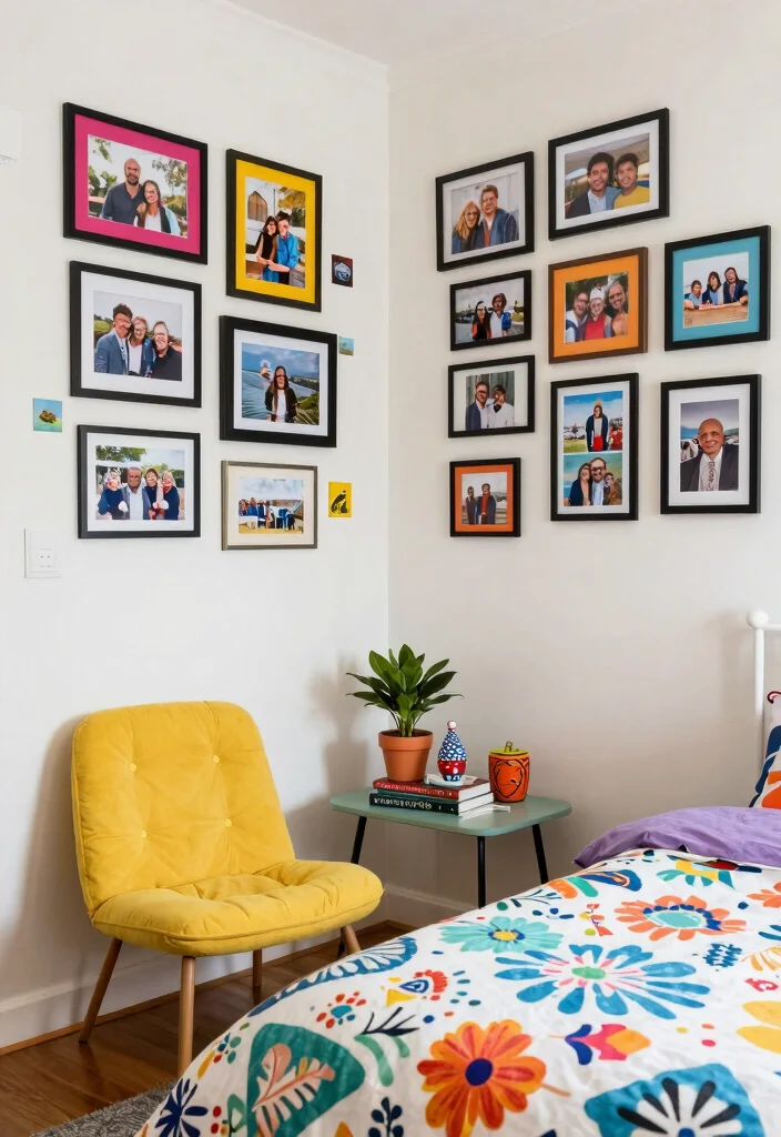 14 Colorful Bedroom Ideas That Feel Joyful Not Loud 14. Personal Touches 0