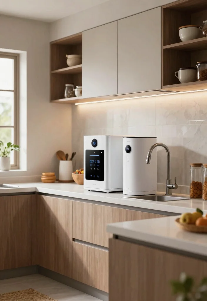 14 Kerala Style Kitchen Work Area Ideas That Feel Practical and Airy 10. Smart Technology Integration 0