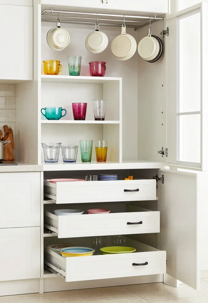 14 Kerala Style Kitchen Work Area Ideas That Feel Practical and Airy 3. Efficient Storage Solutions 0