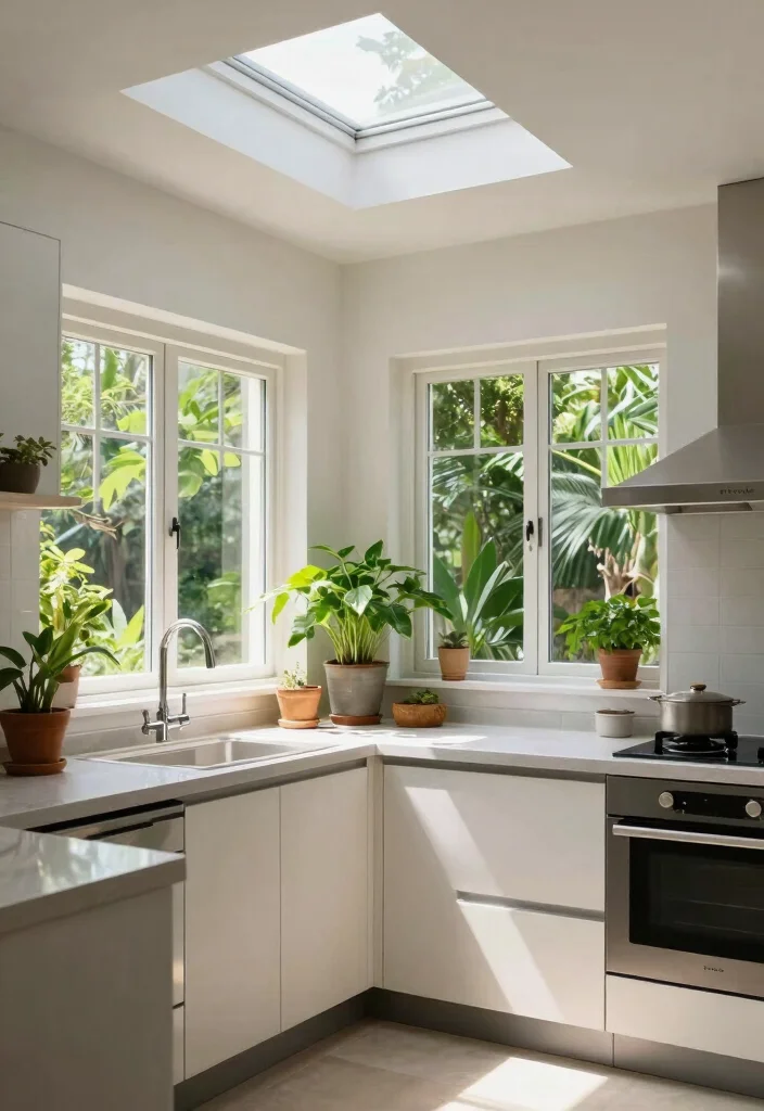 14 Kerala Style Kitchen Work Area Ideas That Feel Practical and Airy 6. Natural Light and Ventilation 0