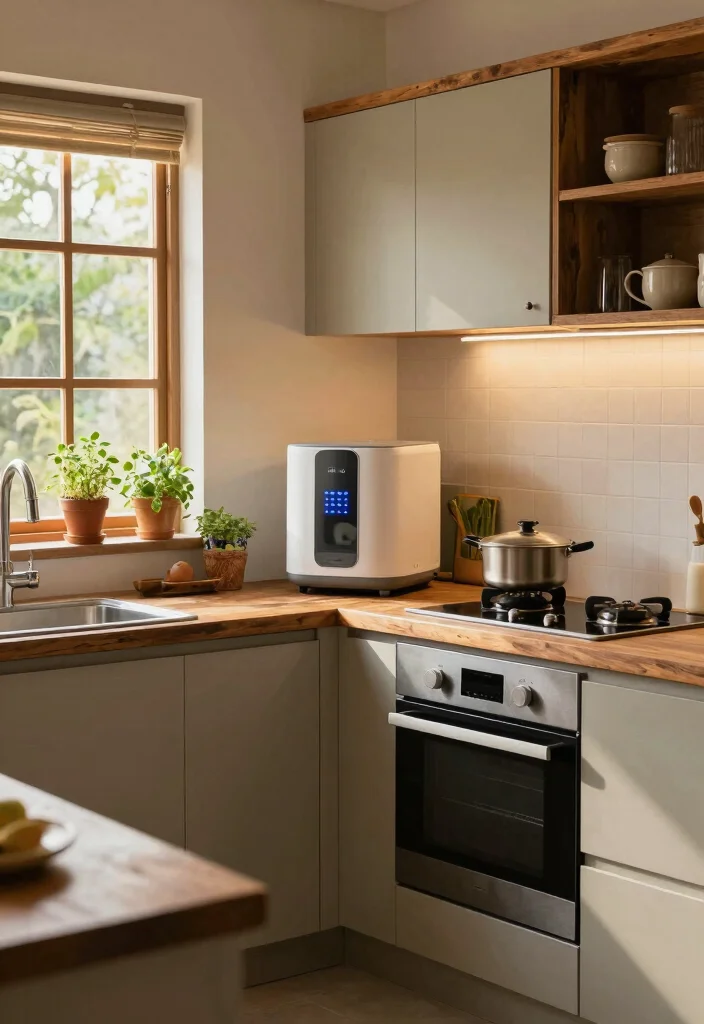 14 Kerala Style Kitchen Work Area Ideas That Feel Practical and Airy 9. Eco Friendly Features 0