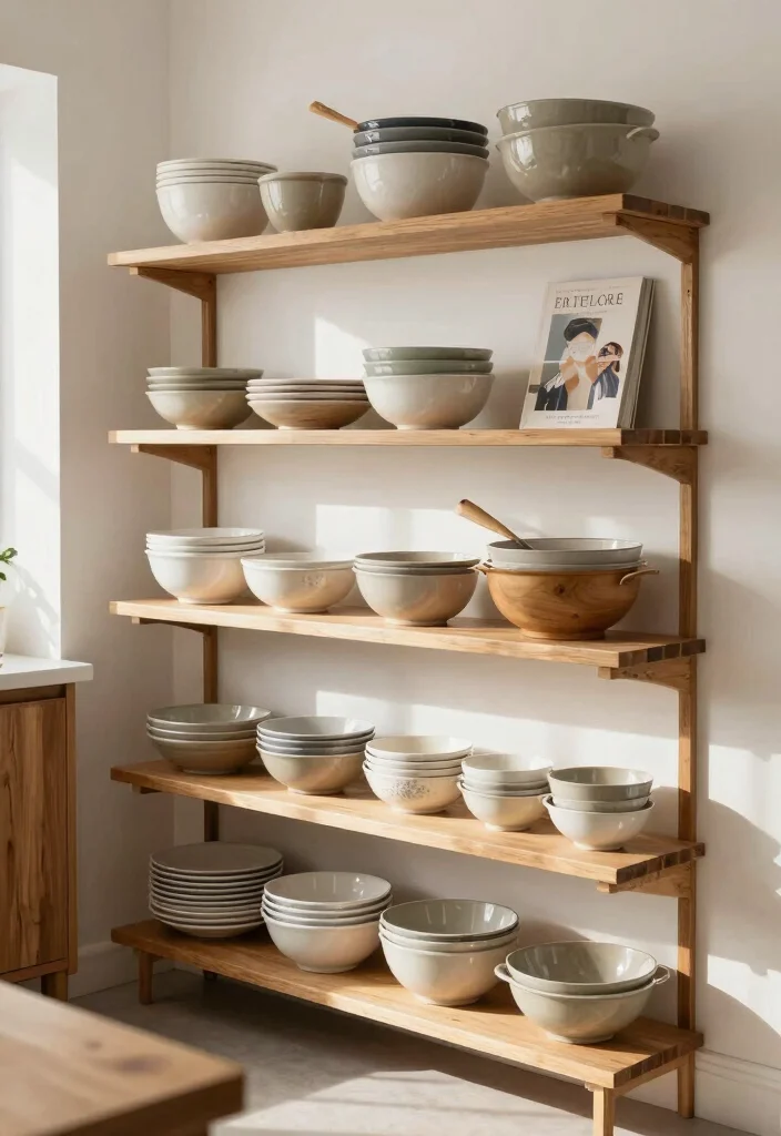 14 Kitchen Cabinet Storage Ideas That Hide the Mess 7. Adjustable Shelving 0