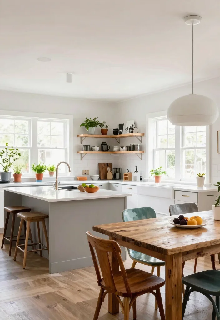 14 Kitchen and Dining Room Layout Ideas That Flow Naturally 1. Open Concept Bliss 0