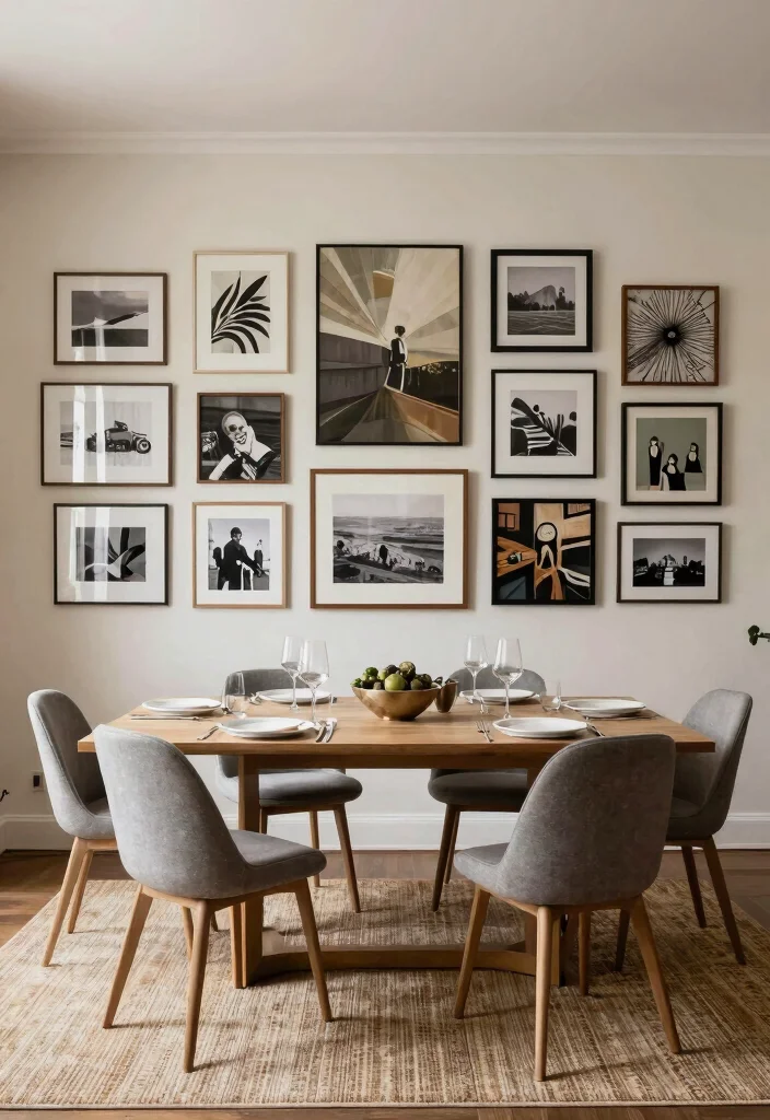 14 Kitchen and Dining Room Layout Ideas That Flow Naturally 10. Gallery Style Dining 0