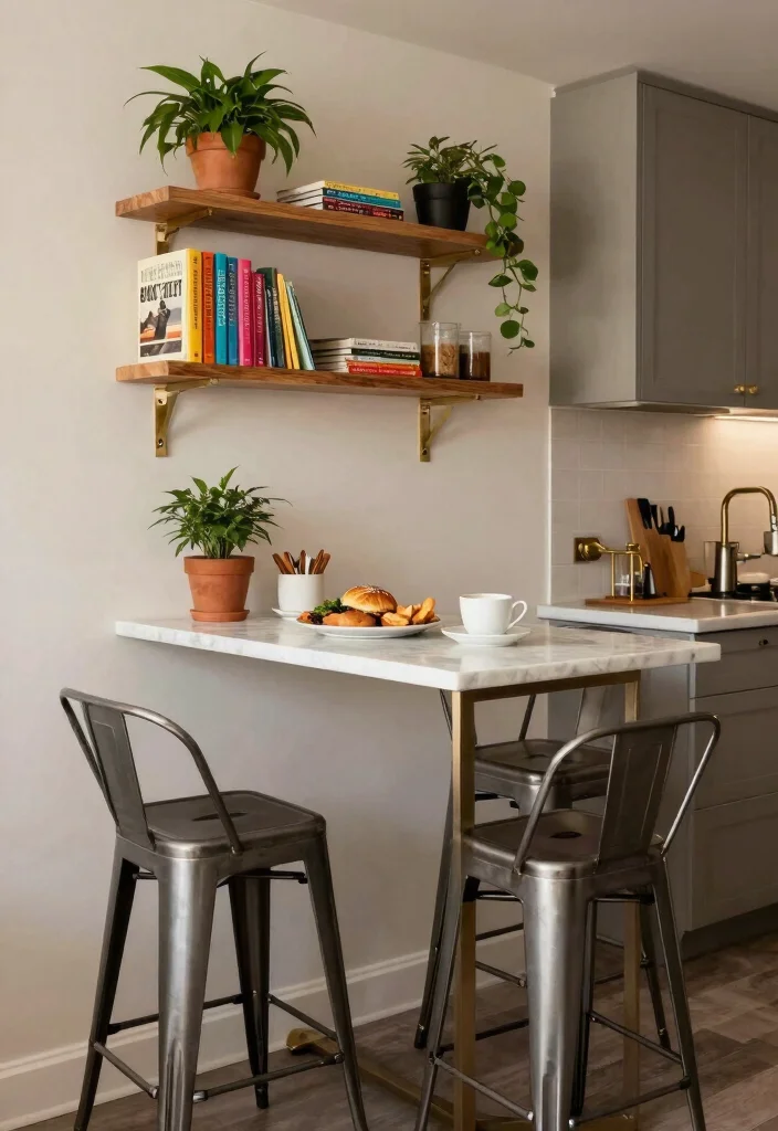 14 Kitchen and Dining Room Layout Ideas That Flow Naturally 2. Multi Functional Breakfast Bar 0