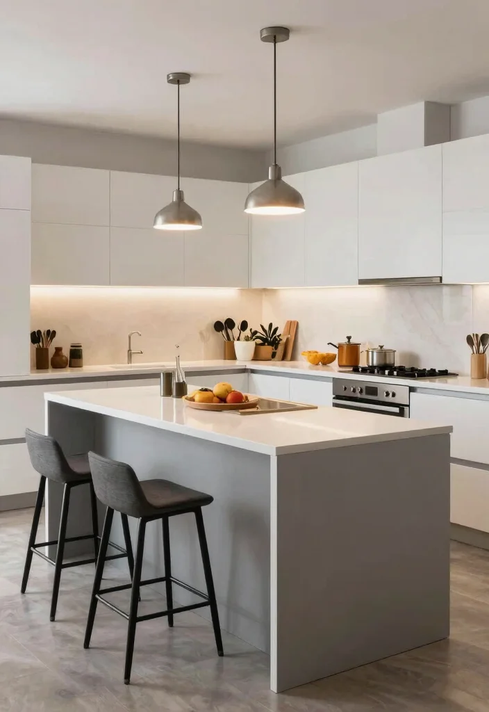 14 Kitchen and Dining Room Layout Ideas That Flow Naturally 9. Two in One Kitchen Island 0