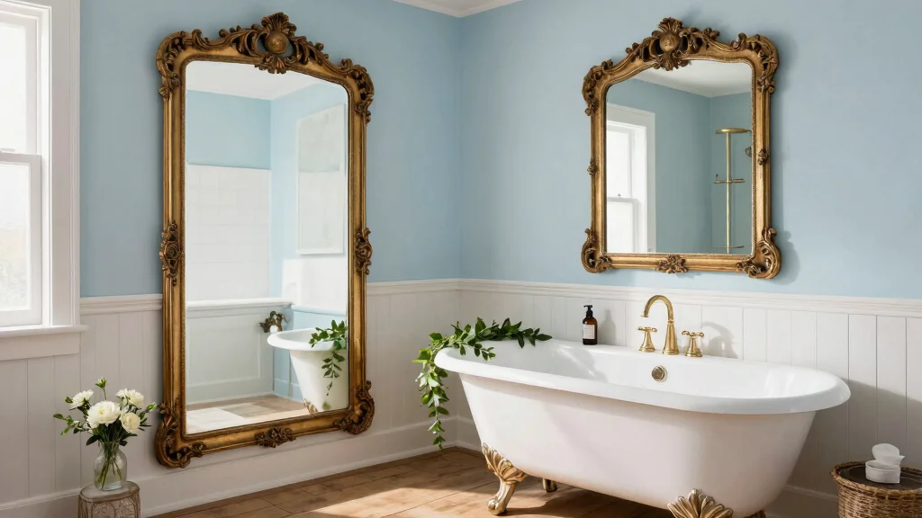 14 Large Bathroom Mirror Ideas That Make a Big Impact